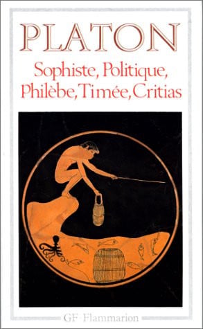 OPHISTE - POLITIQUE - PHILEBE, de PLATON | portada del libro