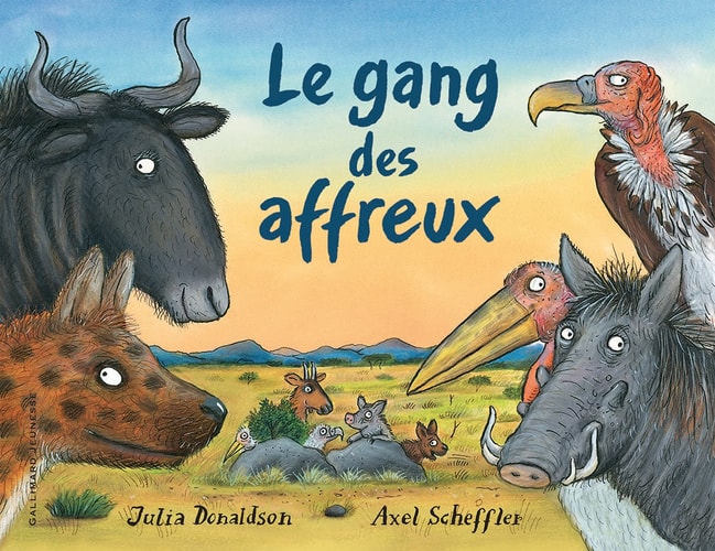 LE GANG DES AFFREUX, de Julia Donaldson | portada del libro