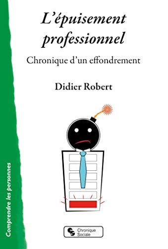 L'EPUISEMENT PROFESSIONNEL, de ROBERT DIDIER | portada del libro