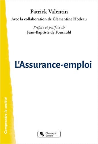 L'ASSURANCE-EMPLOI, de VALENTIN PATRIC | portada del libro