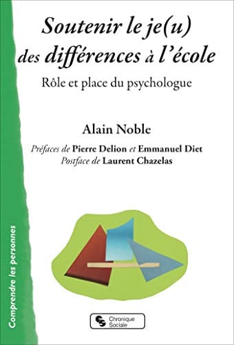 SOUTENIR LE JEU DES DIFFERENCES A L'ECOLE, de NOBLE ALAIN | portada del libro