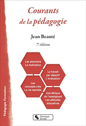 COURANTS DE LA PEDAGOGIE, de BEAUTE JEAN | portada del libro