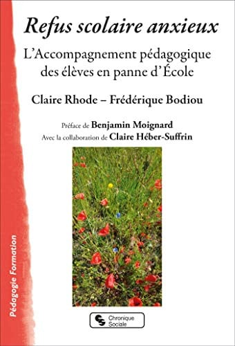 REFUS SCOLAIRE ANXIEUX, de RHODE CLAIRE | portada del libro