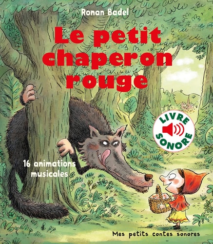 LE PETIT CHAPERON ROUGE, de Ronan Badel | portada del libro