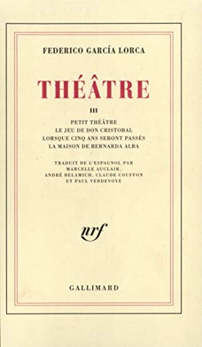 THEATRE T1, de Federico García Lorca | portada del libro