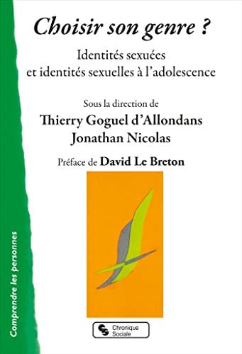 CHOISIR SON GENRE ?, de GOGUEL D'ALLOND | portada del libro