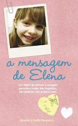 A MENSAGEM DE ELENA, de Brooke Desserich | portada del libro