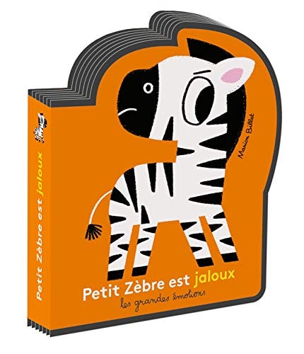 PETIT ZEBRE EST JALOUX, de Marion Billet | portada del libro