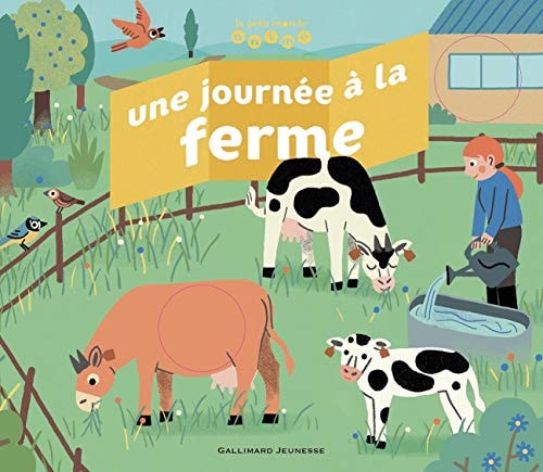 UNE JOURNEE A LA FERME, de Emmanuelle Kecir-Lepetit | portada del libro