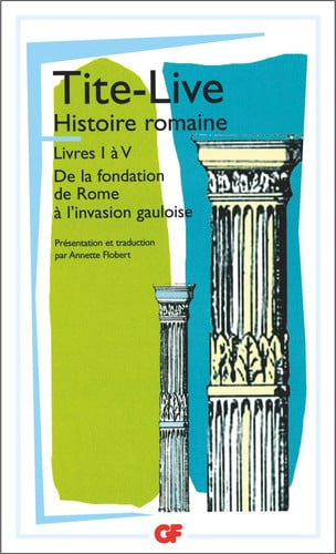ISTOIRE ROMAINE, de TITE-LIVE | portada del libro