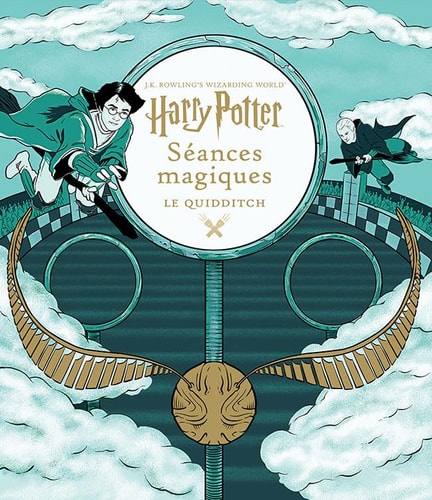 HARRY POTTER SEANCES MAGIQUES 3 LE QUIDDITCH, de J.K. Rowling | portada del libro