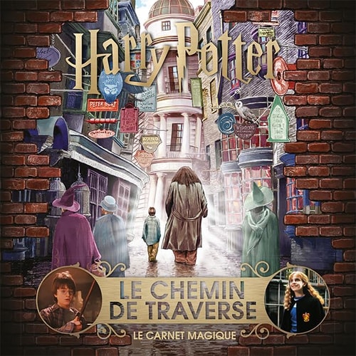 HARRY POTTER LE CARNET MAGIQUE 3 LE CHEMIN DE TRAVERSE, de Gallimard Jeunesse | portada del libro