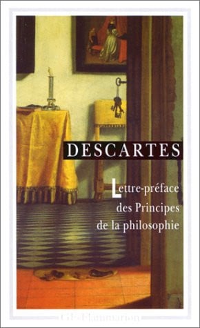 ETTRE-PREFACE DES PRINCIPES DE LA PHILO, de DESCARTES RENE | portada del libro