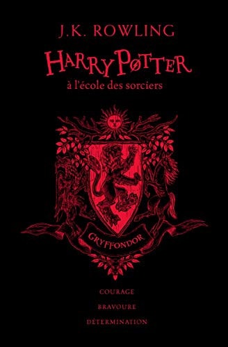 HARRY POTTER A L'ECOLE DES SORCIERS EDITION 20 ANS GRYFFONDO, de J.K. Rowling | portada del libro
