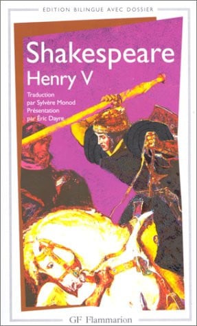 ENRY V, de SHAKESPEARE WILLIAM | portada del libro