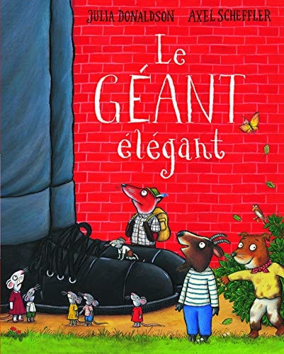 LE GEANT ELEGANT, de Julia Donaldson | portada del libro
