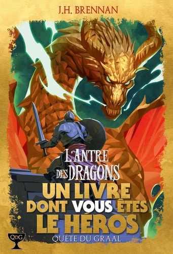 L'ANTRE DES DRAGONS, de James Herbert Brennan | portada del libro