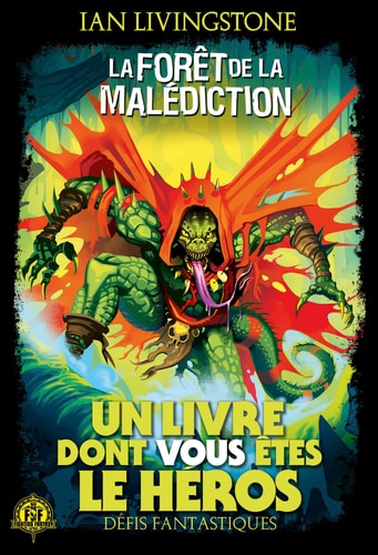 LA FORET DE LA MALEDICTION, de Ian Livingstone | portada del libro
