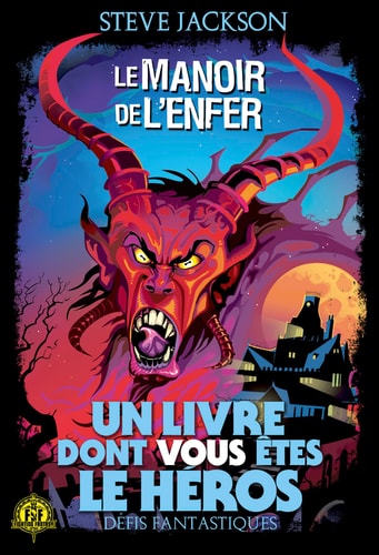 LE MANOIR DE L'ENFER, de Steve Jackson | portada del libro