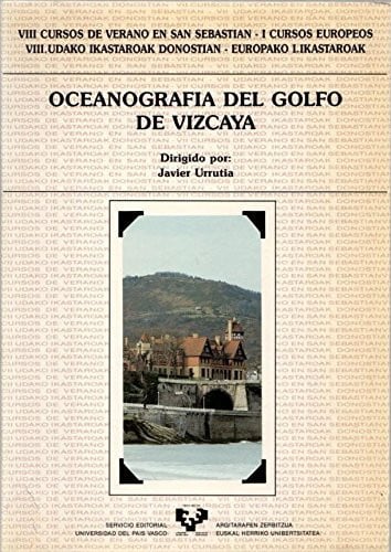 OCEANOGRAFIA GOLFO DE VIZCAYA, de URRUTIA | portada del libro