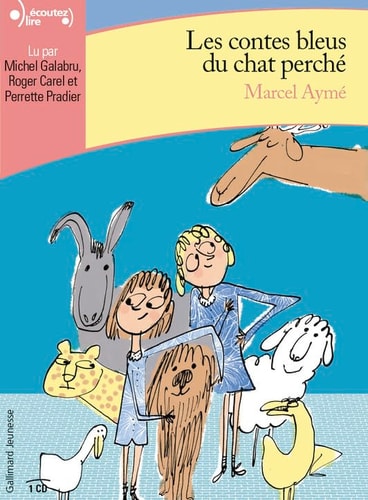 LES CONTES BLEUS DU CHAT PERCHE CD, de Aymé | portada del libro