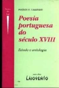 Poesia portuguesa do século XVIII, de Cuadrado Fernández | portada del libro