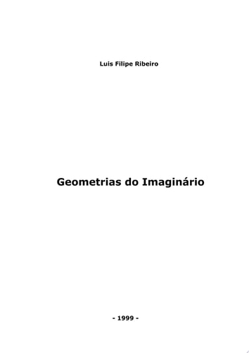 Geometrias do imaginario, de Ribeiro | portada del libro