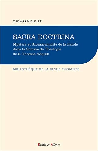 SACRA DOCTRINA, de Thomas Michelet | portada del libro
