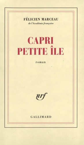 CAPRI PETITE ILE, de Marceau | portada del libro