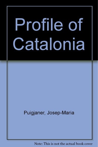 Profile of Catalonia, de PUIGJANER I MATAS | portada del libro