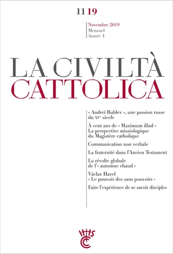 LA CIVILTA CATTOLICA 1119, de Spadaro  sj | portada del libro