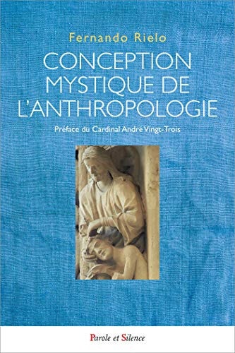 CONCEPTION MYSTIQUE DE L'ANTHROPOLOGIE, de Fernando Rielo | portada del libro