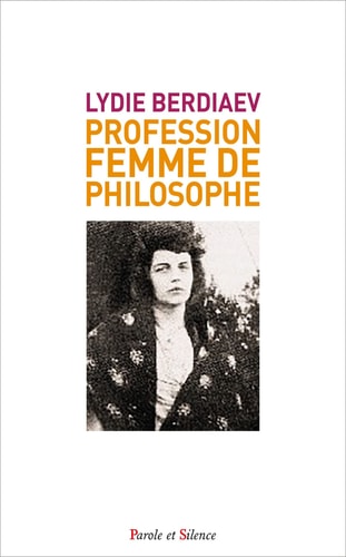 PROFESSION FEMME DE PHILOSOPHE, de Ludie Berdiaev | portada del libro