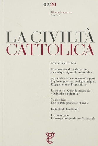 LA CIVILTA CATTOLICA 0220, de Spadaro  sj | portada del libro