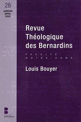 REVUE THEOLOGIQUE DES BERNARDINS 28, de Collège des Bernardins (Paris | portada del libro