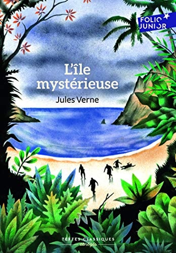 L'ILE MYSTERIEUSE VERSION ABREGEE, de Jules Verne | portada del libro