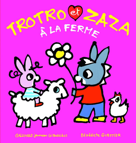 TROTRO ET ZAZA A LA FERME, de GUETTIER | portada del libro