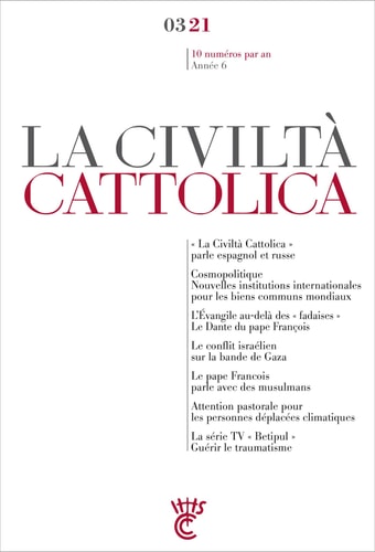 LA CIVILTA CATTOLICA 0321, de Spadaro | portada del libro