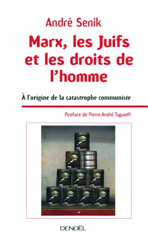 MARX, LES JUIFS ET LES DROITS DE L'HOMME, de Pierre-André Taguieff | portada del libro