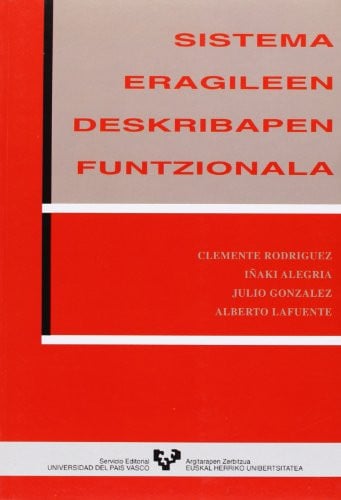 Sistema eragileen deskribapen funtzionala, de RODRIGUEZ LAFUENTE | portada del libro