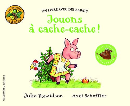 JOUONS A CACHE-CACHE, de Julia [VNVB] Donaldson | portada del libro