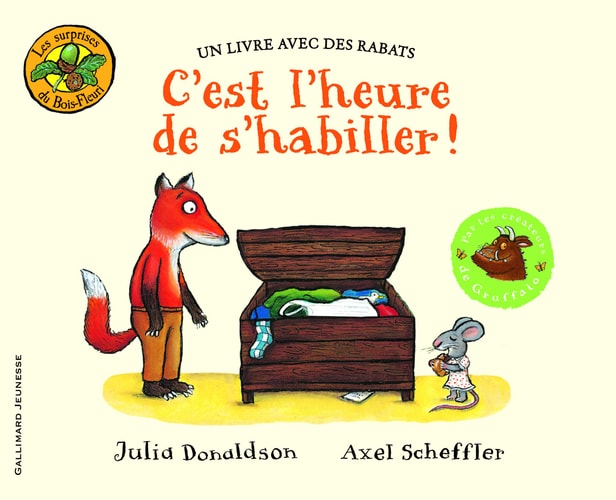 C'EST L'HEURE DE S'HABILLER, de Julia Donaldson | portada del libro