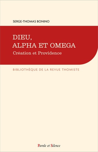 DIEU ALPHA ET OMEGA, de Serge-Thomas Bonino | portada del libro