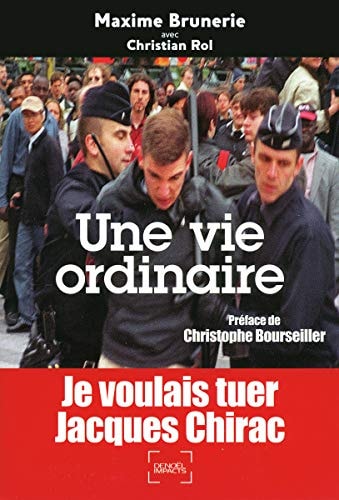 UNE VIE ORDINAIRE, de Maxime Brunerie | portada del libro