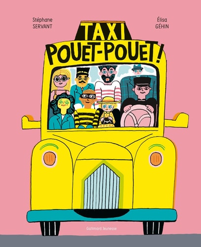 TAXI POUET POUET, de Stéphane Servant | portada del libro