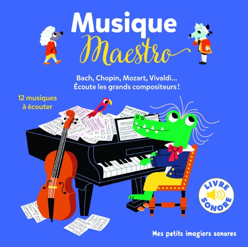 MUSIQUE MAESTRO, de Marion Billet | portada del libro