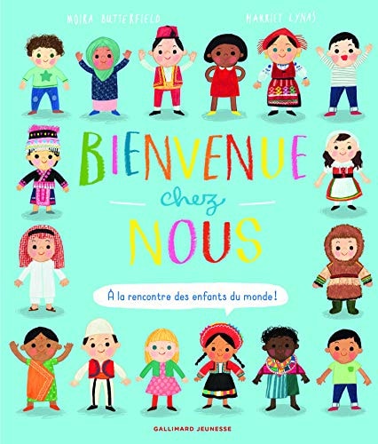 BIENVENUE CHEZ NOUS, de Moira Butterfield | portada del libro