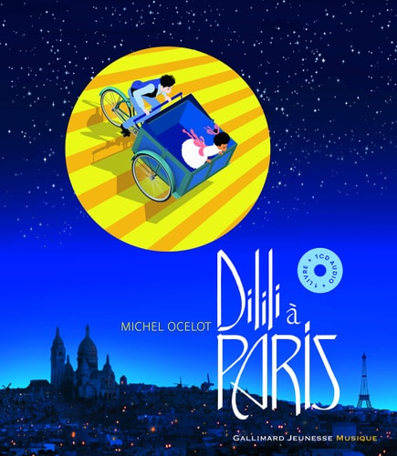 DILILI A PARIS LIVRE-CD, de Michel Ocelot | portada del libro