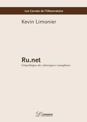 U.NET : GEOPOLITIQUE DU CYBERESPA (ECR), de Kevin Limonier | portada del libro
