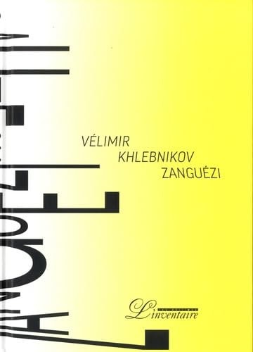 ANGUEZI (ECR), de Vélimir Khlebnikov | portada del libro